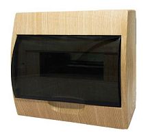 Бокс пластиковый EKF PROxima ЩРН-П-10 (200x222x95мм) IP41 светлое дерево  картинка 